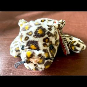 Freckles the Leopard Beanie Baby